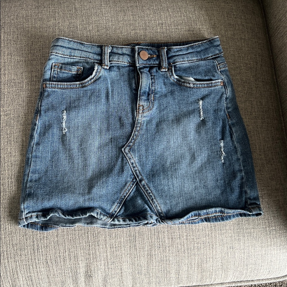 Wonder Nation Blue Denim Skirt